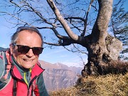 Monte VACCAREGGIO (1474 m) da Lavaggio di Dossena il 27 dicembre 2023 - FOTOGALLERY